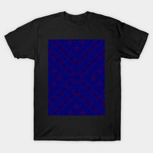 Dark Blue Pattern T-Shirt